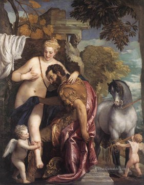 Paolo Veronese Werke - Mars und Venus Vereinigte von Love Renaissance Paolo Veronese